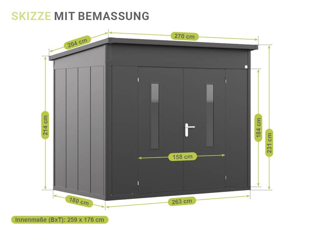 Gerätehaus Felix 2618