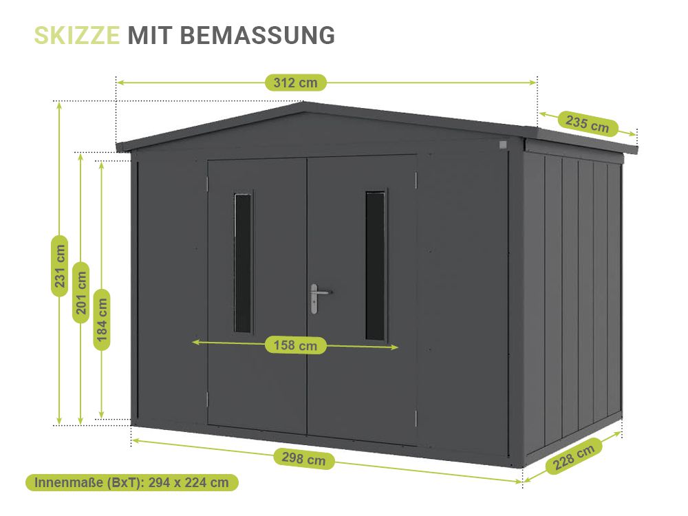 Gerätehaus Hugo 3023