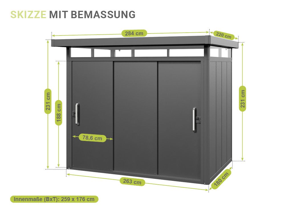 Gerätehaus Jonas 2618