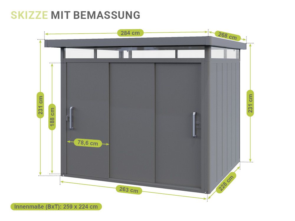 Gerätehaus Jonas 2623
