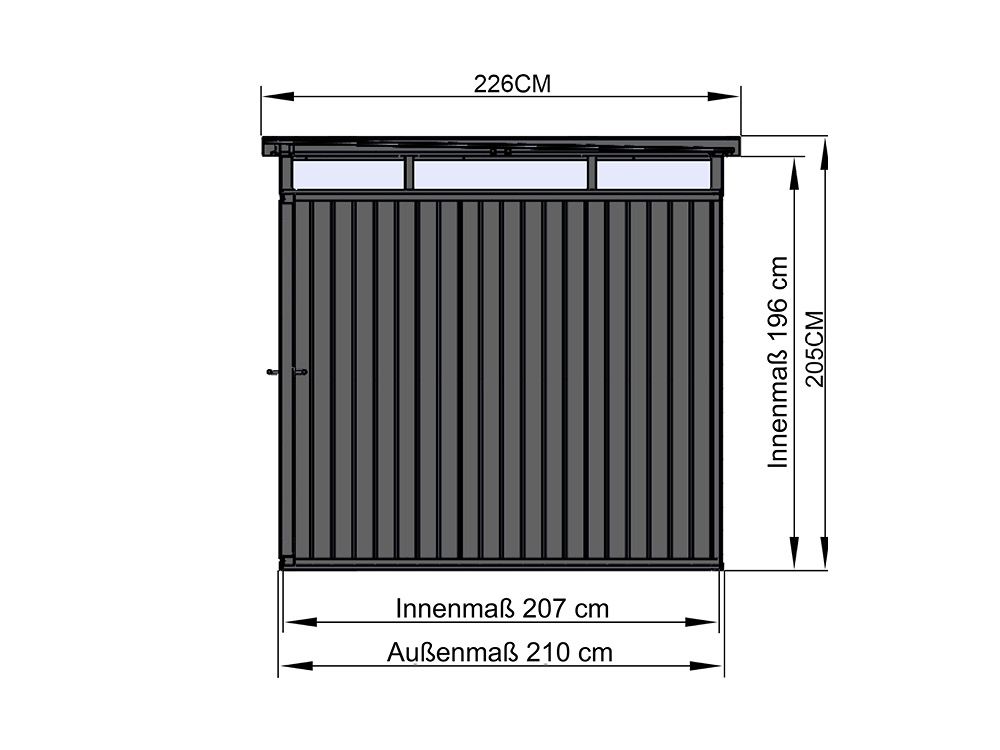 Gerätehaus Amira 2421