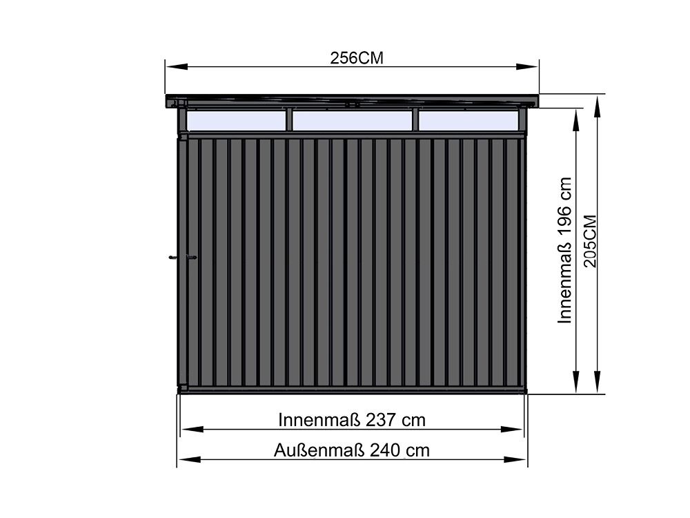 Gerätehaus Amira 2424
