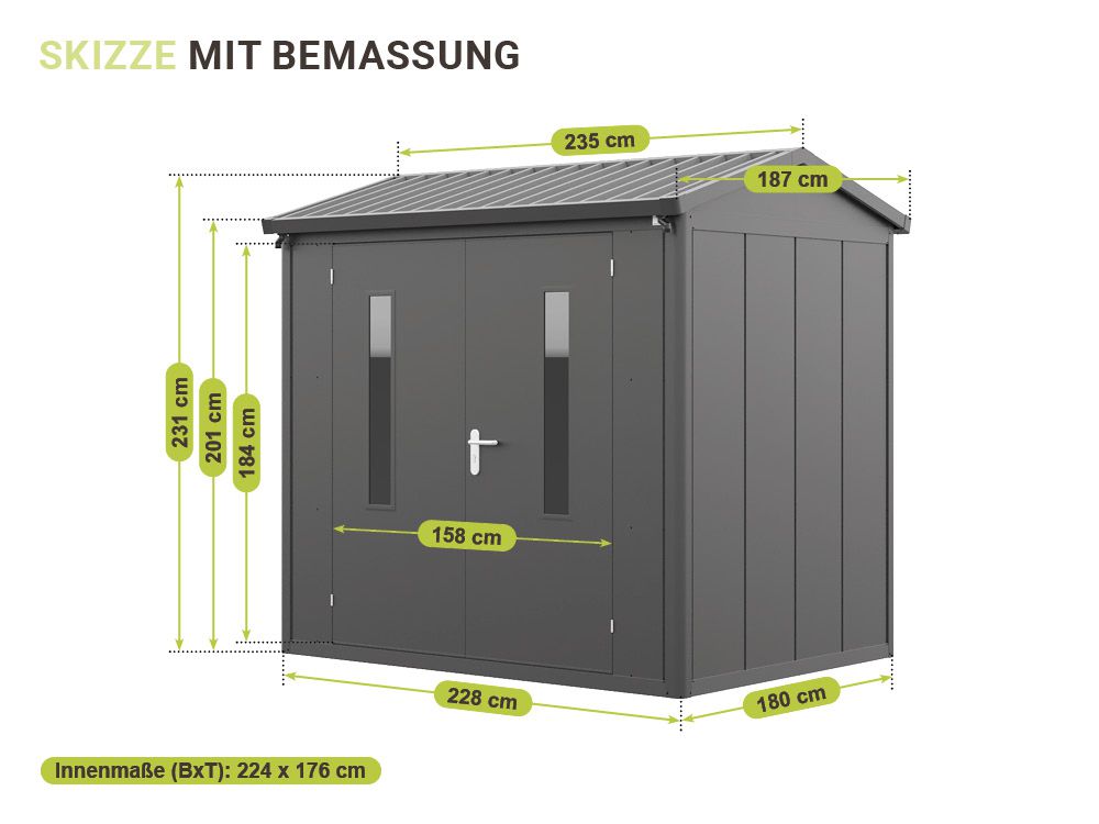 Gerätehaus Lars 2318