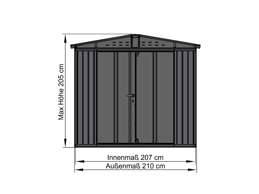 Gerätehaus Mia 2115