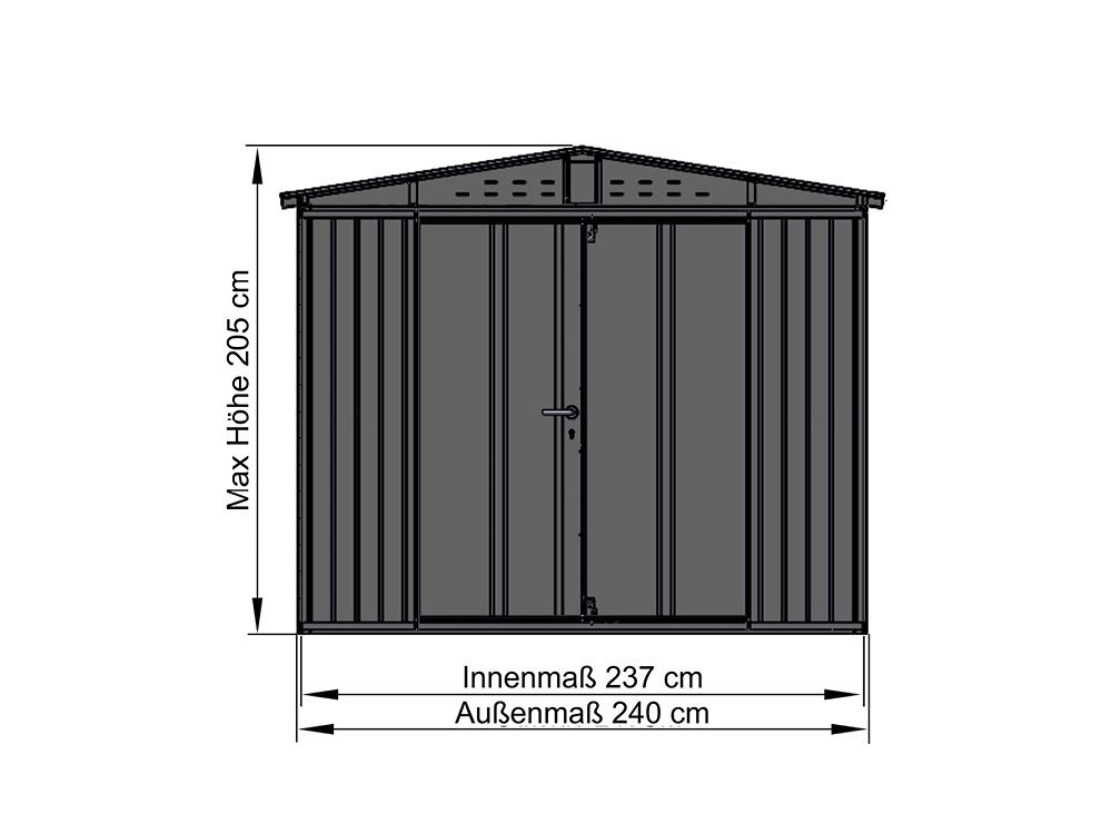 Gerätehaus Mia 2418