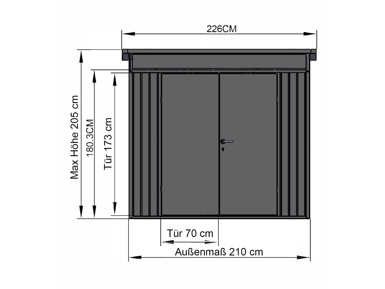 Gerätehaus Lena 2115
