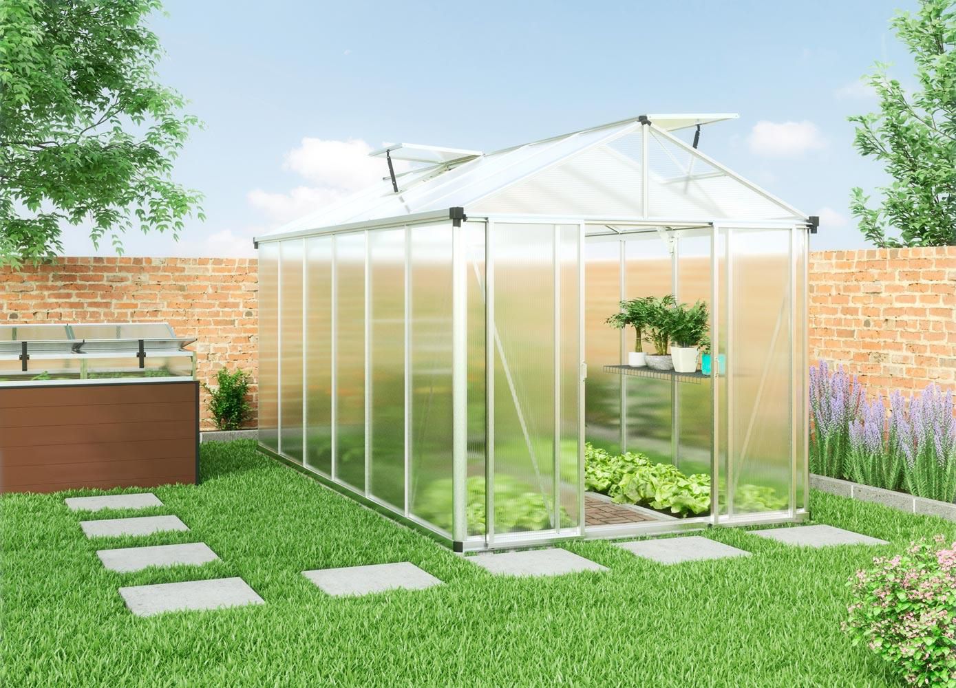 Gewächshaus Expertline TITAN 24 - inkl. Aktionsset - Profi 2