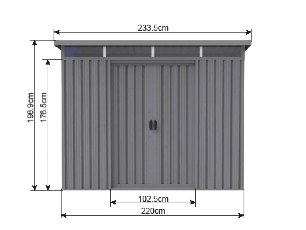 Gerätehaus Bob 2216