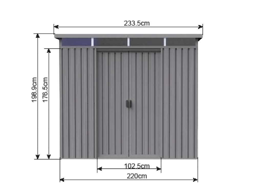 Gerätehaus Bob 2222