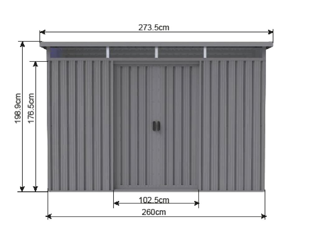 Gerätehaus Bob 2620