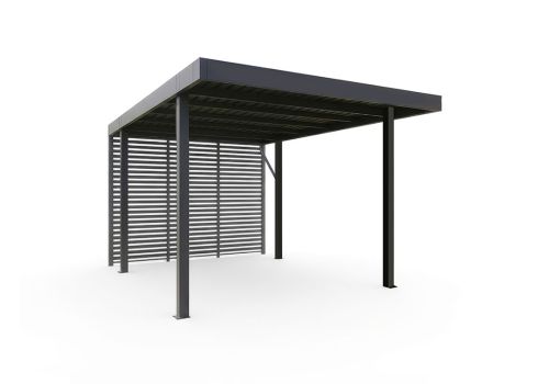 Lamellenwand 88 - für Wand 310 cm