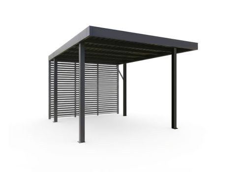 Lamellenwand 100 - für Wand 310 cm