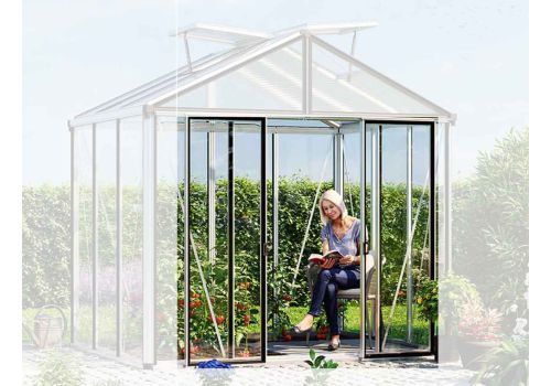 Zusätzliche Doppeltür für Hera, in der Seiten- und -Rückwand montierbar.