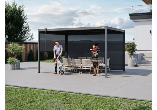 Seitenmarkise für Seitenwandlänge 400 cm (1 Stk.)