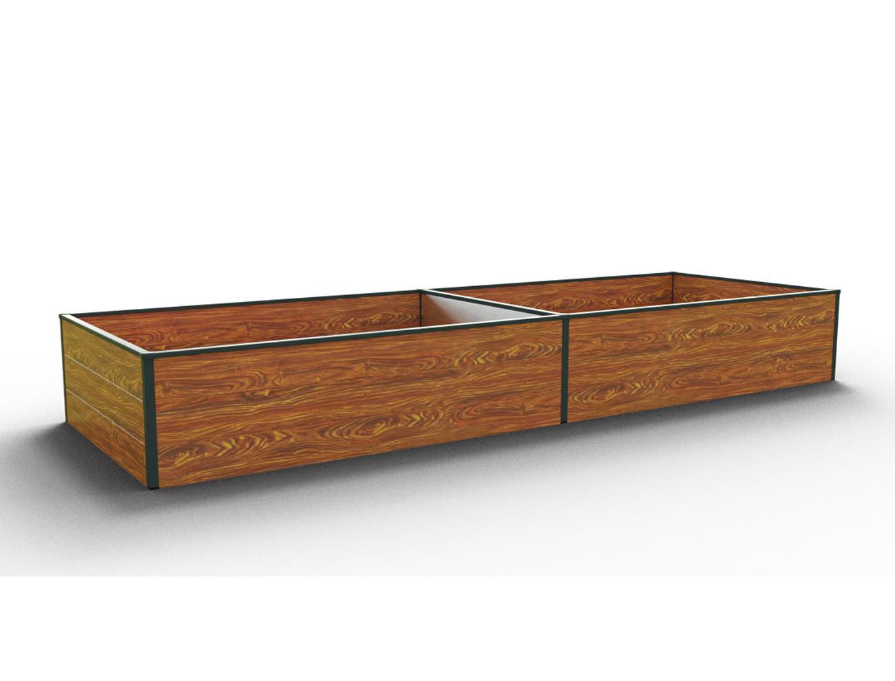 Hochbeet Halfsize 297 x 99-Holzoptik