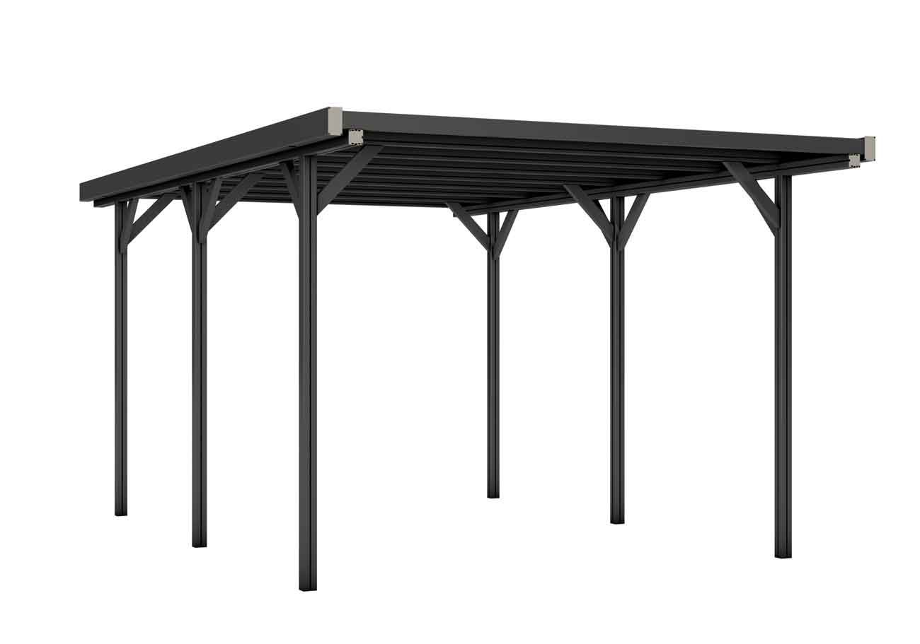 Carport Aluminium JULIA - anthrazit RAL 7016