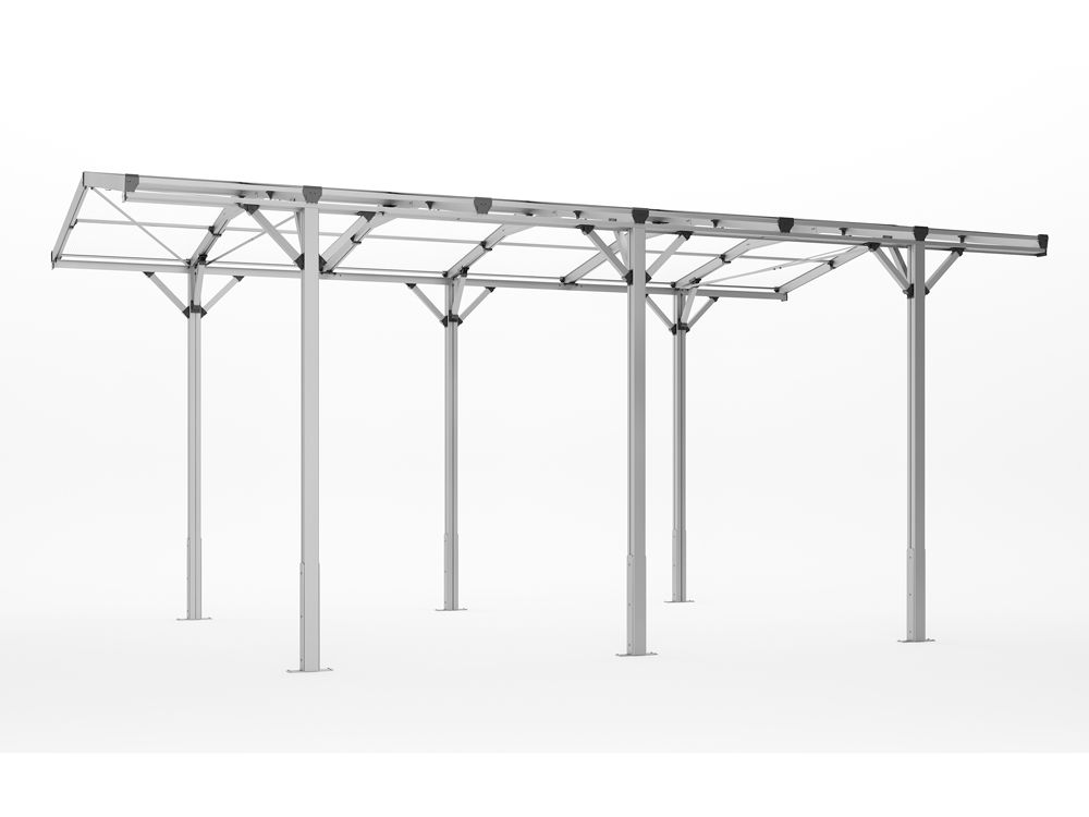 Carport NICO - Aluminium eloxiert 