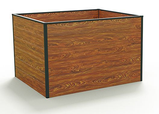 Hochbeet Christina 119 x 99-Holzoptik