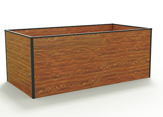 Hochbeet Christina 195 x 99-Holzoptik