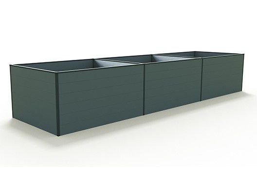 Hochbeet Daniela 444-Anthrazit-Breite: 119 cm