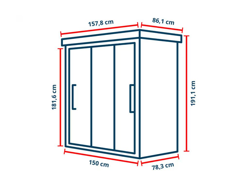 Geräteschrank Leon 1508 XL