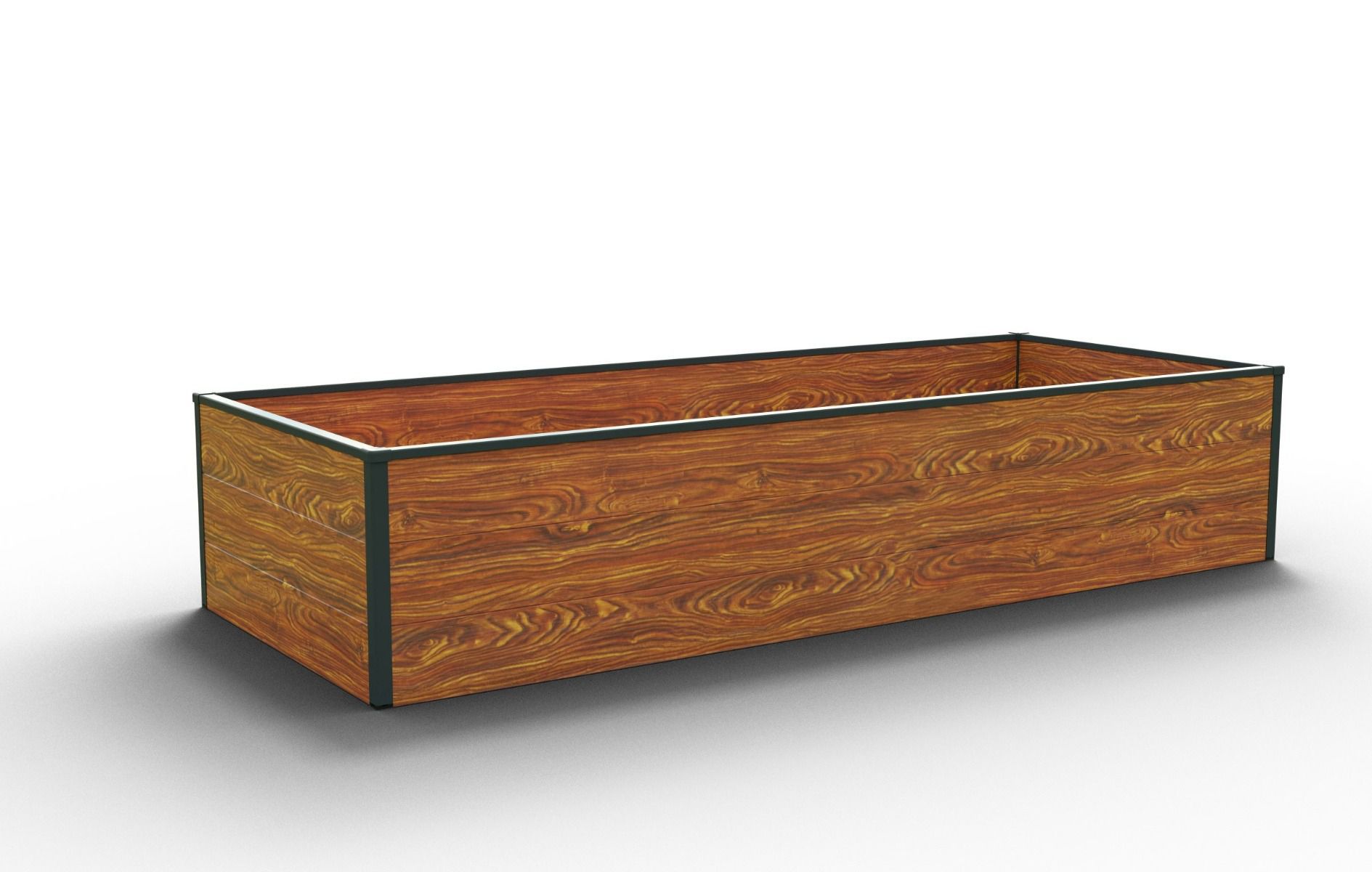 Hochbeet Halfsize 195 x 99 -Holzoptik