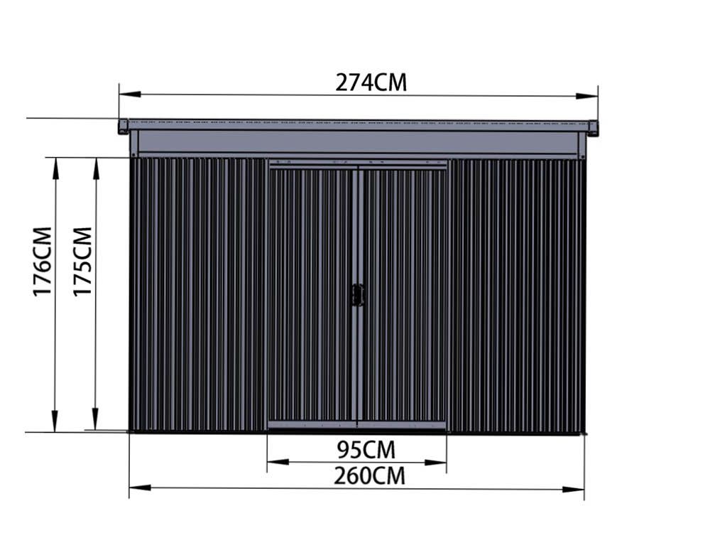 Gerätehaus Bob 2620