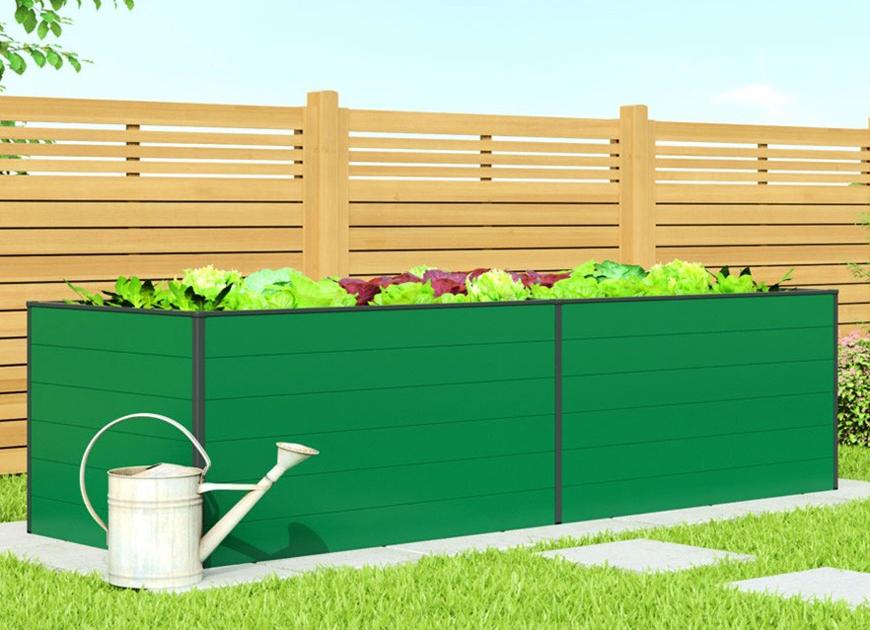 Hochbeet - Alu Länge 297 cm, vier Breiten, MADE IN AUSTRIA, wartungsfrei, 4 Farben, Hochbeet Bausatz, Hochbeet Metall, Hochbeet Aluminium Hochbeet - Alu Länge 297 cm, vier Breiten, MADE IN AUSTRIA, wartungsfrei, 4 Farben, Hochbeet Bausatz, Hochbeet Metall, Hochbeet Aluminium