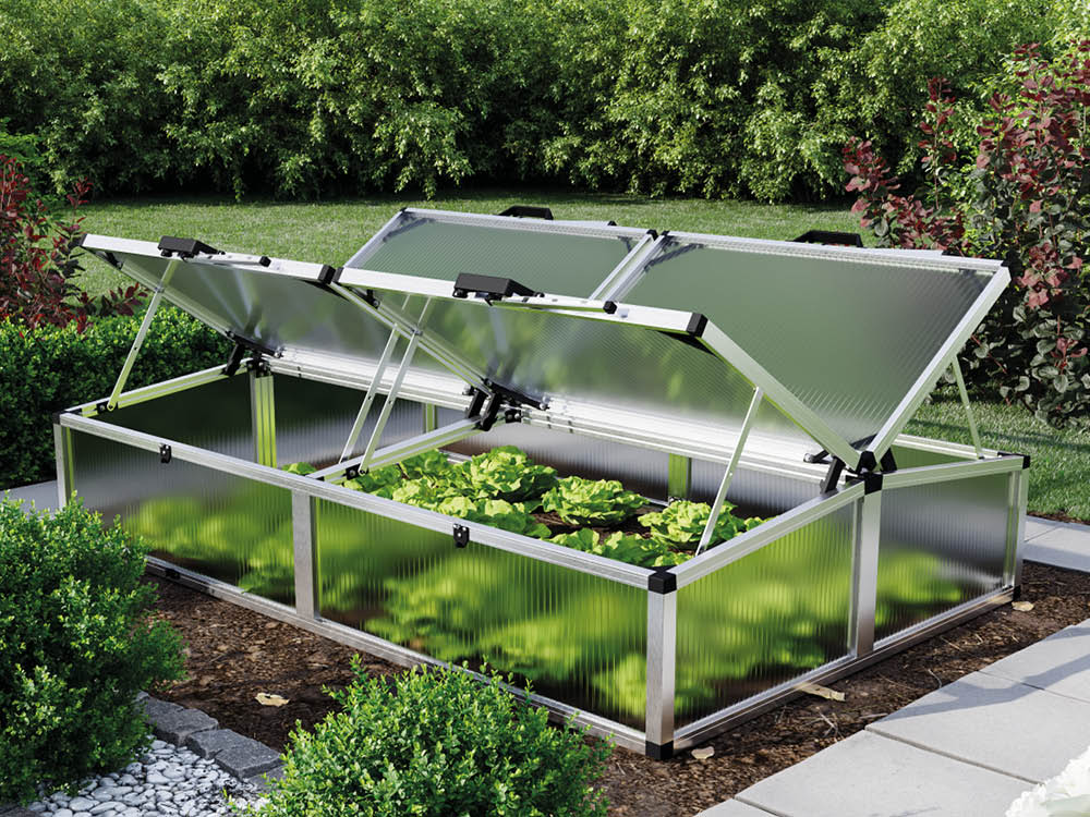 Hochwertiger Frühbeetkasten aus nachhaltigen, langlebigen Materialien – bietet zuverlässigen Schutz vor Wetterextremen und schafft optimale Wachstumsbedingungen das ganze Jahr hindurch. Ideal für Gartenfreunde, die eine stabile und pflegeleichte Lösung su Hochwertiger Frühbeetkasten aus nachhaltigen, langlebigen Materialien – bietet zuverlässigen Schutz vor Wetterextremen und schafft optimale Wachstumsbedingungen das ganze Jahr hindurch. Ideal für Gartenfreunde, die eine stabile und pflegeleichte Lösung su