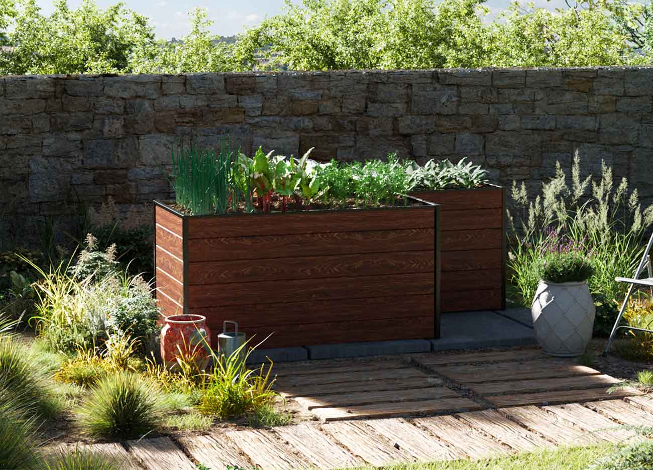 Hochbeet - Alu 224x150 cm, MADE IN AUSTRIA, wartungsfrei, 4 Farben, Hochbeet Bausatz, Hochbeet Metall, Hochbeet Aluminium Hochbeet - Alu 224x150 cm, MADE IN AUSTRIA, wartungsfrei, 4 Farben, Hochbeet Bausatz, Hochbeet Metall, Hochbeet Aluminium