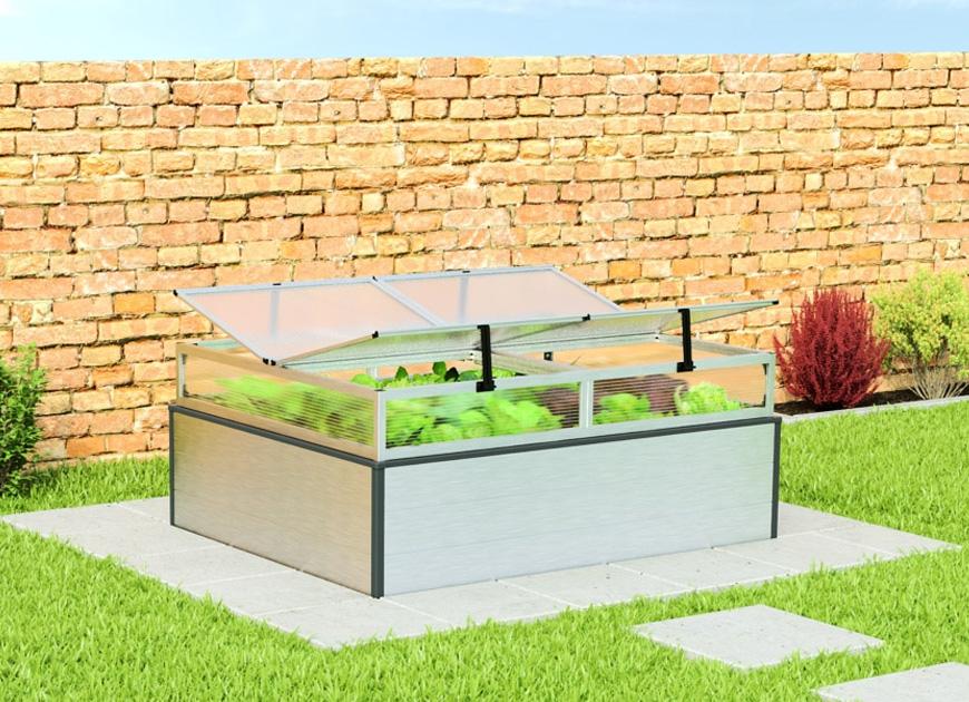 Hochbeet - Alu  150x119x39 cm, Made in Austria, wartungsfrei, 4 Farben