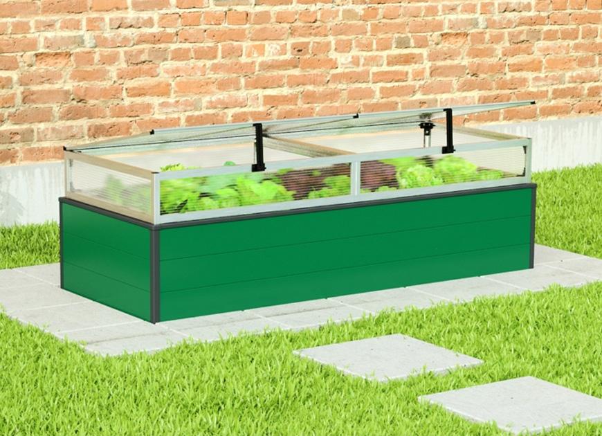 Hochbeet - Alu 195x77x39 cm, Made in Austria, wartungsfrei, 4 Farben Hochbeet - Alu 195x77x39 cm, Made in Austria, wartungsfrei, 4 Farben