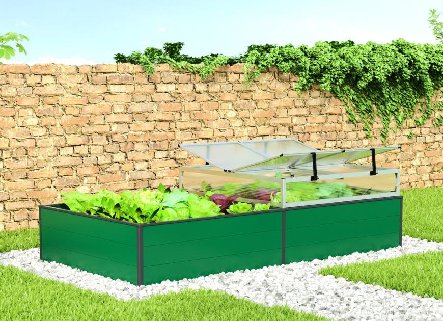 Hochbeet - Alu 235x119x39 cm, Made in Austria, wartungsfrei, 4 Farben Hochbeet - Alu 235x119x39 cm, Made in Austria, wartungsfrei, 4 Farben