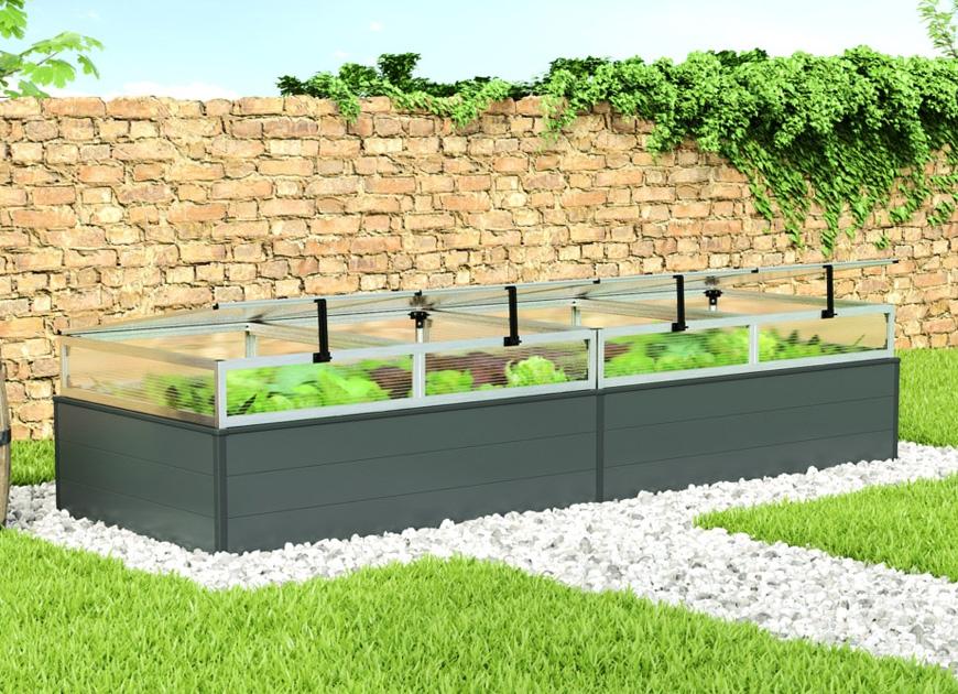 36% Rabatt ✓ 3 × 1 m | Hochbeet - Alu 297x99x39 cm, Designed in Austria