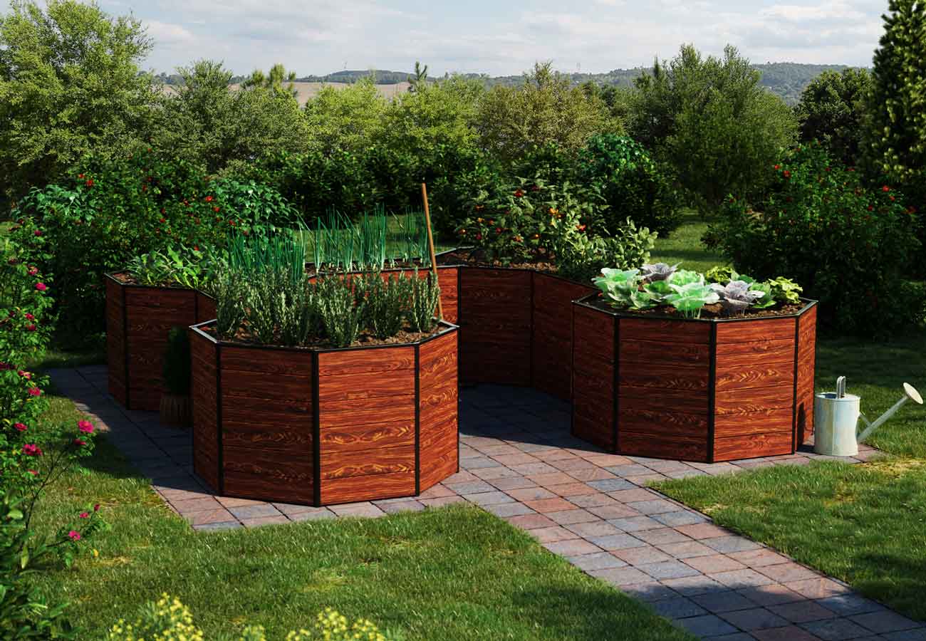 Hochbeet Tina - Alu 332x332 cm, MADE IN AUSTRIA, wartungsfrei, 4 Farben, Hochbeet Bausatz, Hochbeet Metall, Hochbeet Aluminium Hochbeet Tina - Alu 332x332 cm, MADE IN AUSTRIA, wartungsfrei, 4 Farben, Hochbeet Bausatz, Hochbeet Metall, Hochbeet Aluminium