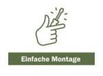 Einfache Montage