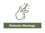 Einfache Montage