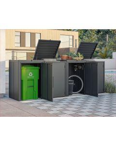 Mülltonnenbox Greta-4er-Set