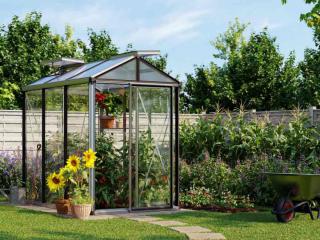 Gewächshaus URBAN 3 GLAS mit 4 mm ESGSicherheitsglas und mit 10 mm