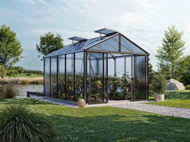 Gewächshaus Profi ASTERIA 23 - Light - Standardfarbe Alumin