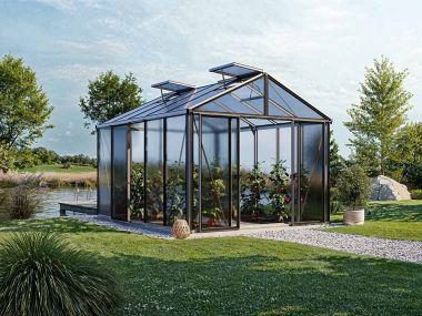 Gewächshaus Profi ASTERIA 23 - Light - Standardfarbe Alumin