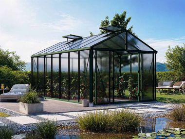 Gewächshaus Profi ASTERIA 25 - Light - Standardfarbe Aluminium