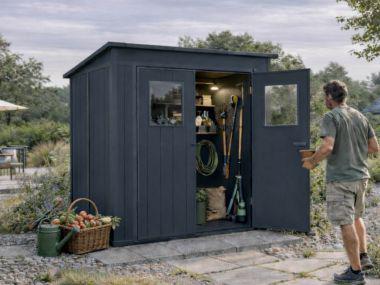 Kunststoffgerätehaus Lara 1815