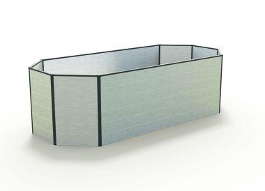 Hochbeet Sonja-Aluminium Natur 219