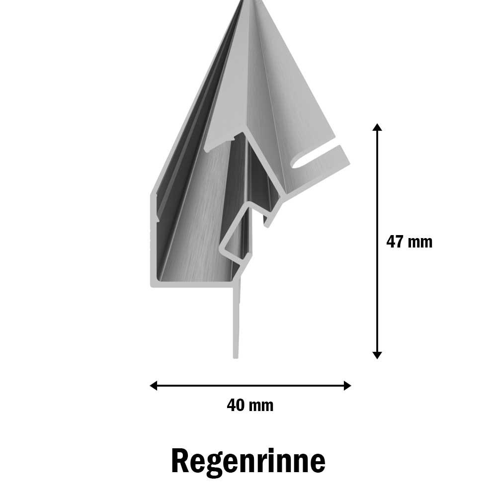 Regenrinne-seitlich