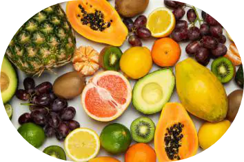 Obst im Gewächshaus