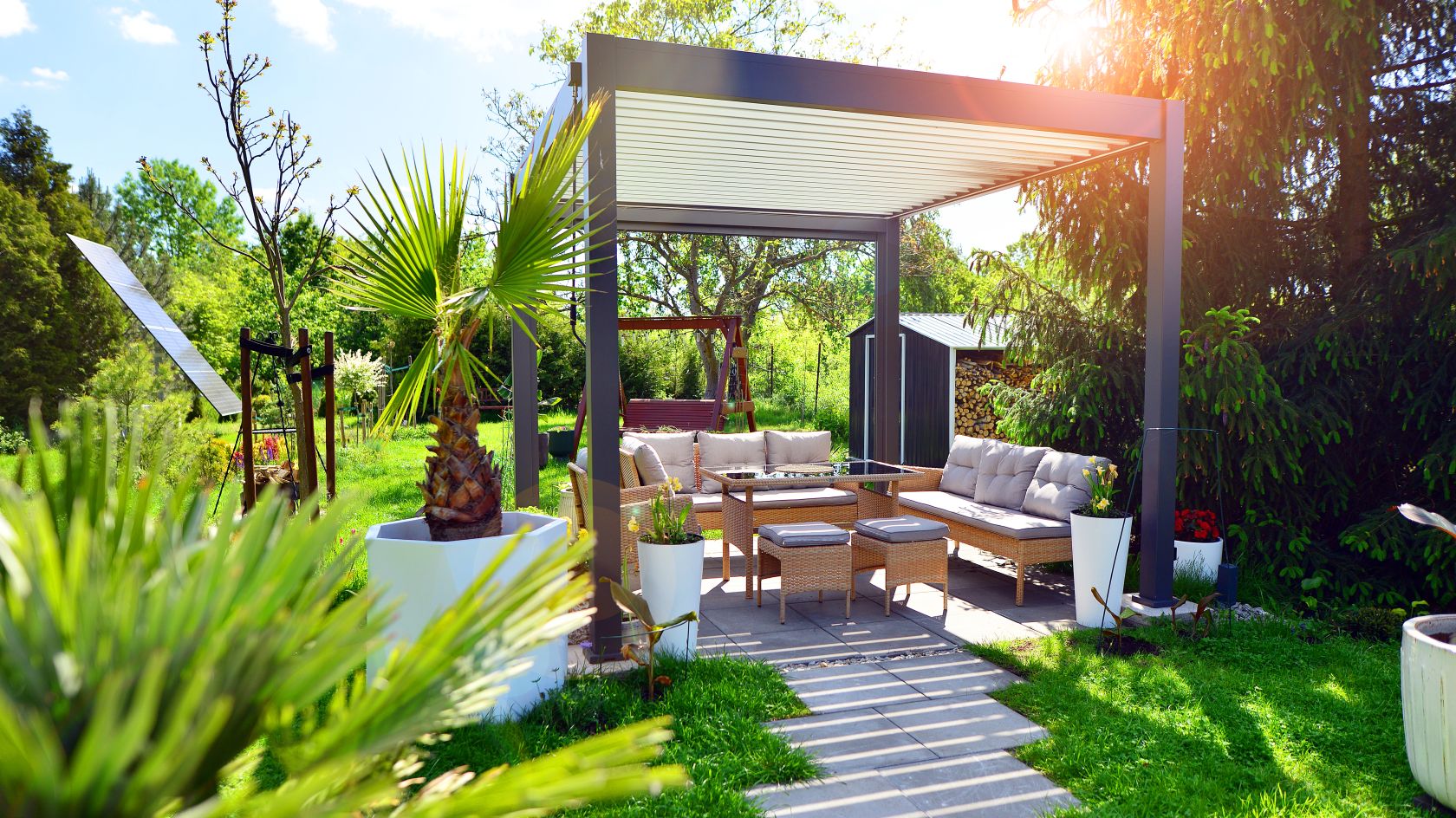 Pergola Garten