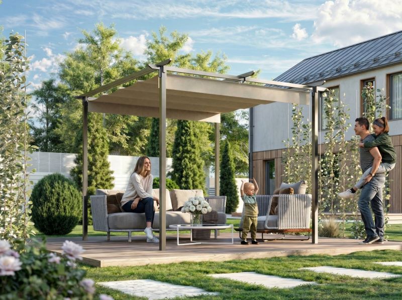 Pergola Stahl