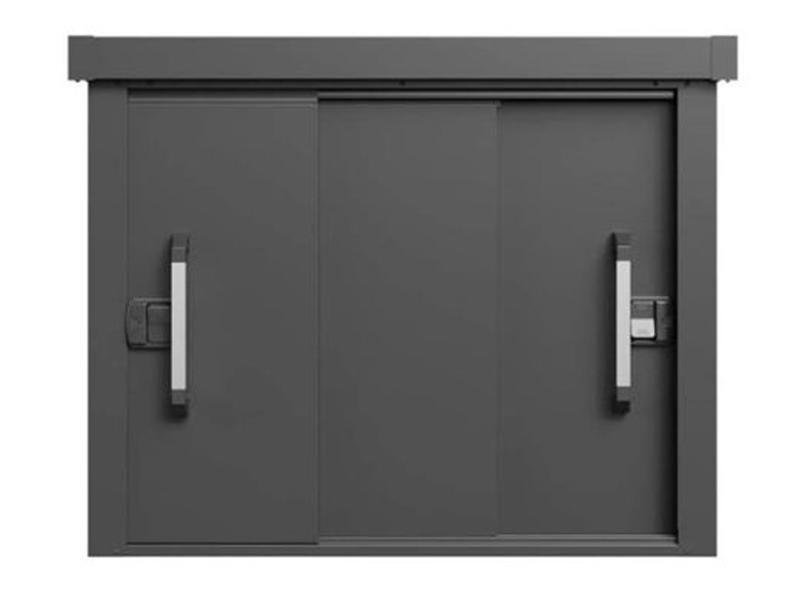 Dreifach-Schiebetür Geräteschrank
