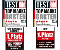 Auszeichnung Sieger in der Kategorie Gewächshaus